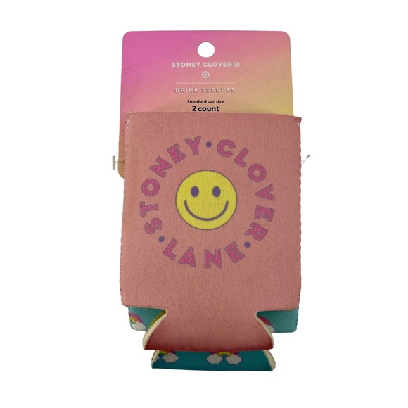 Stoney Clover Lane X Target 2 Standard Size Printed Drink Cozies Can Sleeves - Picture 6 of 12